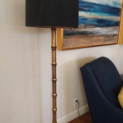 Sale Photo Thumbnail #36: Bamboo style floor lamp with