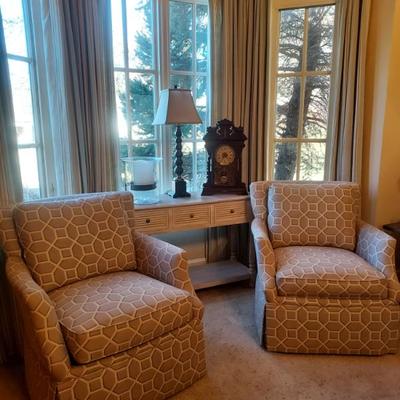 Sale Photo Thumbnail #23: occasional chairs with sofe table