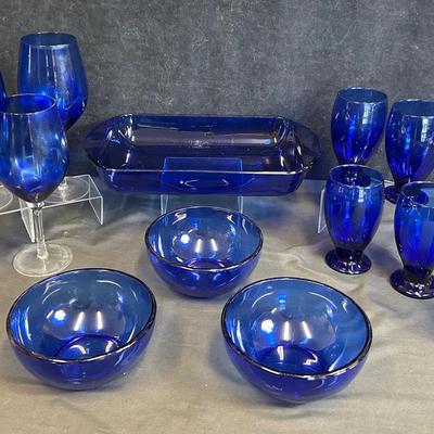 Cobalt Blue Glassware (14)