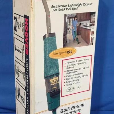 Hoover 'Quik-Broom' Supreme Lightweight Vacuum Cleaner