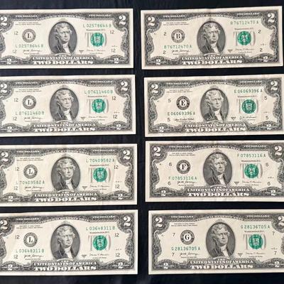 $2 Bills By States (8)