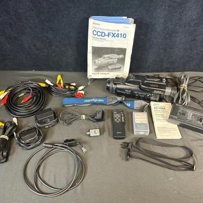 Sony CCD-FX410 Video Recorder W/Accessories  