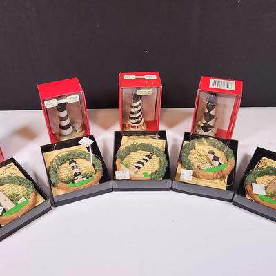 Lighthouse Ornament Lot