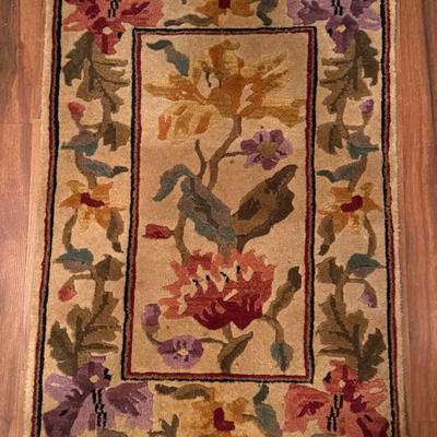Flowered Rug