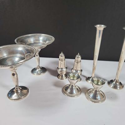 Sterling Weighted Silver Lot 