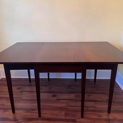 Drop Leaf Wood Table