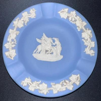 Wedgwood Jasperware Blue Ashtray