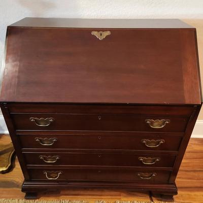 Maddox Tables NY Genuine Mahogany Secretary Desk