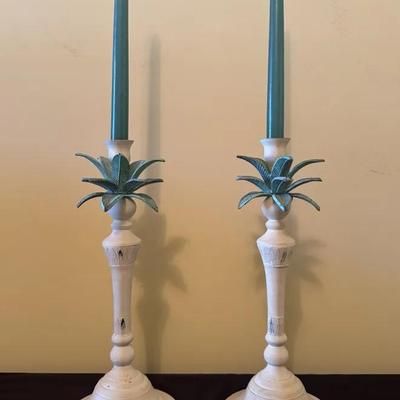 Tommy Bahama Candle Stick Holders
