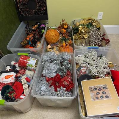 All Holidays Decor - Huge Lot!