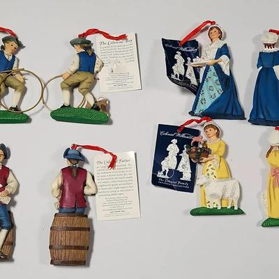 Colonial Williamsburg The Colonial Family Ornament Collection Figurine