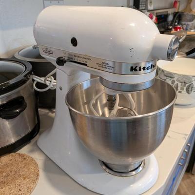 KitchenAid stand mixer!