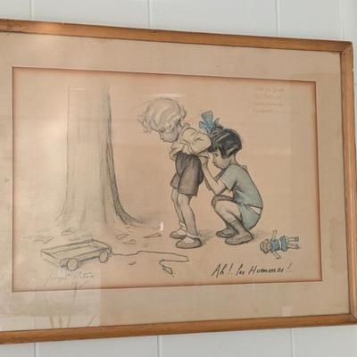 Ah! Les Hommes! by Georges Redon