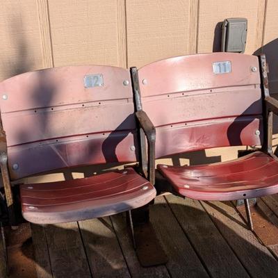 Bleacher seats from Candlestick Park!