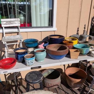 Pots galore!