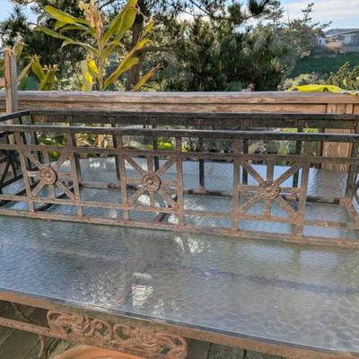 Wrought iron plant holder!