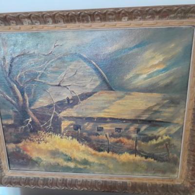 Sale Photo Thumbnail #4: Original J. Paul Bingham painting $375