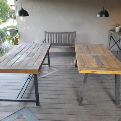 Sale Photo Thumbnail #45: Tables $40 - $60, bench $30