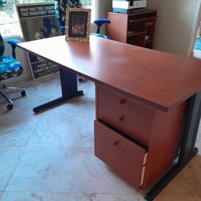 Sale Photo Thumbnail #54: desk $75  file cab $25