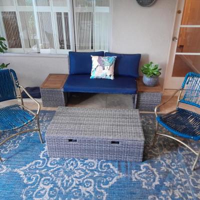 Sale Photo Thumbnail #37: Wicker 4 pc set $125