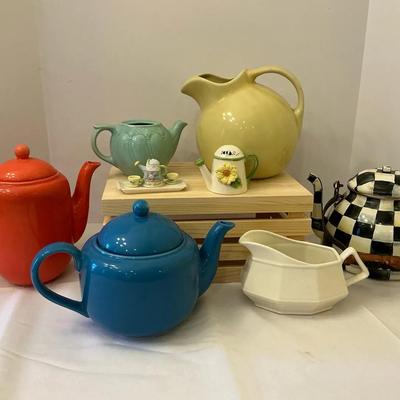 Tea Time Colorful Ceramic And Metal Collection