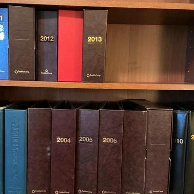 Franklin Covey storage binder lot