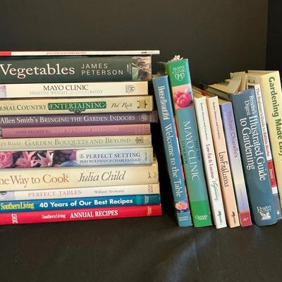 Cook Books, Gardening,welcome To The Table And More