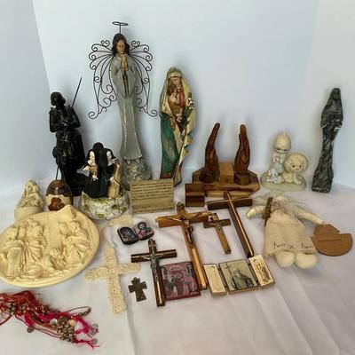Catholic And Christian Religious Items And Figurines