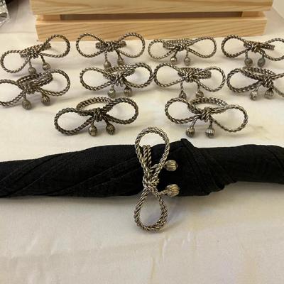 Variety Sets Of Napkin Rings And Place Mat Set