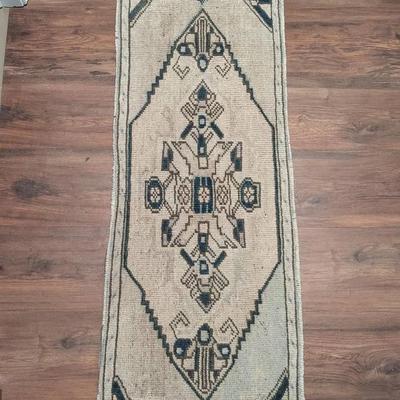 44" X 17" Turkish Oushak Rug