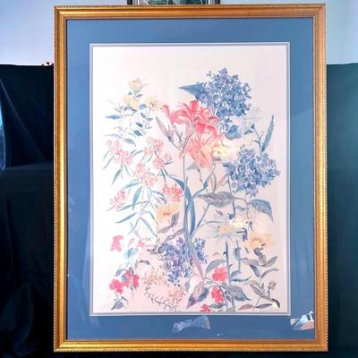 2 Framed Watercolor Paintings