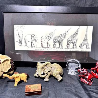 Elephant Art & Sculptures, University Of Alabama 