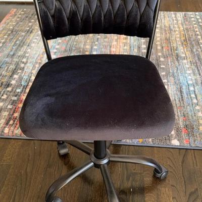 Velvet Desk Chair 