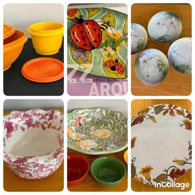 Assortment Of Serving And Storage Kitchenware