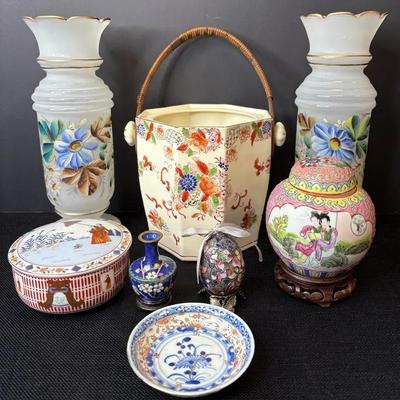 Asian Style Decor-Ginger Jar, Vases, Egg
