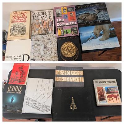 Group Of Oversize & Coffee Table Books
