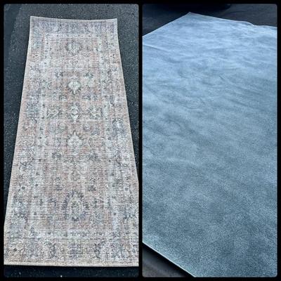 2’ X 5’ Area Runner & 9’ X 12’ Area Rug