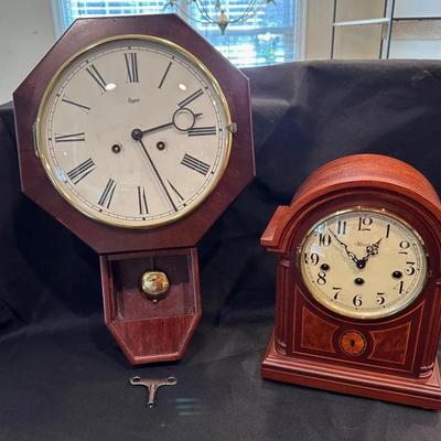 Urgos Wall Clock& Hermes Mantle Clock 