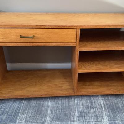 Printer Table With Storage 