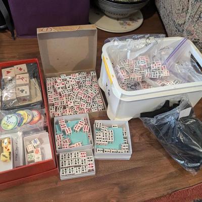 Many Sets Of Poker Dice & Accessories 