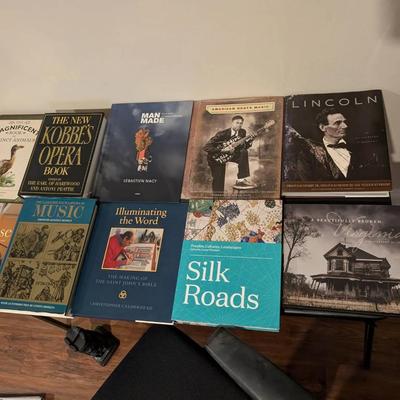 Group Of Coffee Table Books