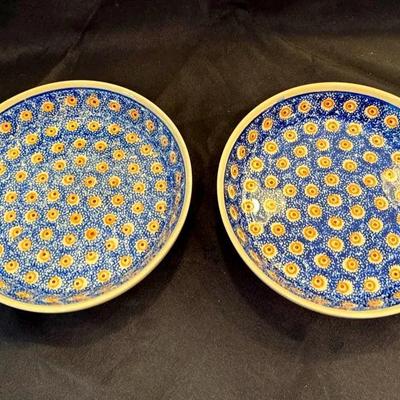 Bolesławiec Polish Salad/Serving Dishes