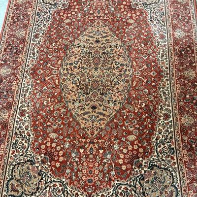 Vintage Hand Knotted Persian Area Rug 6’6”X4’7”