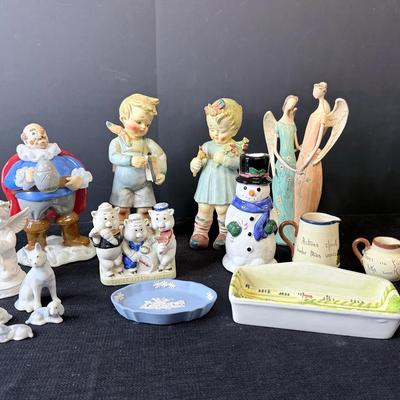 Misc Collection Of Vintage Decor