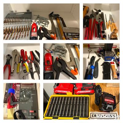 Assortment Of Hand Tools-Screwdrivers, Hammers, Clamps & More
