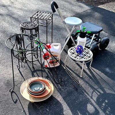 Gardening Items & Plant Stands