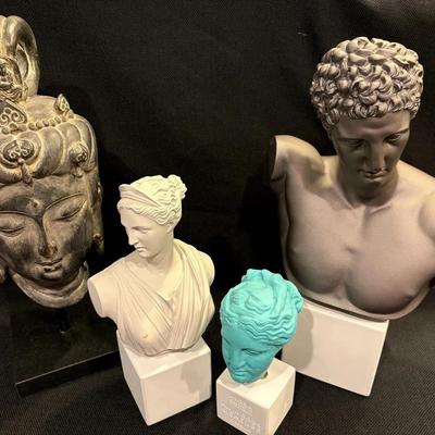 Group Of Statuary Bust