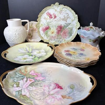Group Of Vintage China-Nippon, Havilland & More