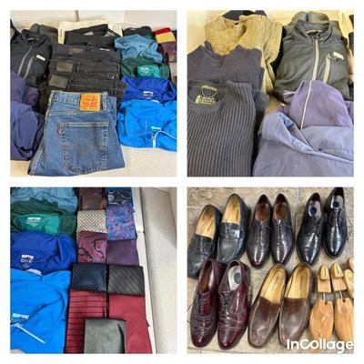 Men’s Jeans, Sweaters, Shoes & Ties-Levi, Boss, Orvis