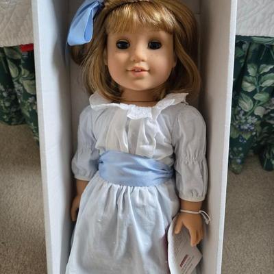 Sale Photo Thumbnail #132: Nelly!  I was sorely tempted by her.  She is one of the only American Girls I did not own when I volunteered at the Children's Museum sale every year.